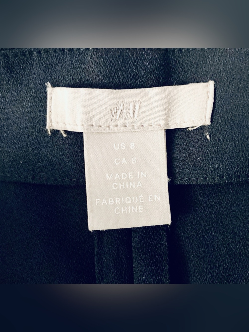 H&M Navy Wide-Leg Sailor Pants - Picture 3 of 4
